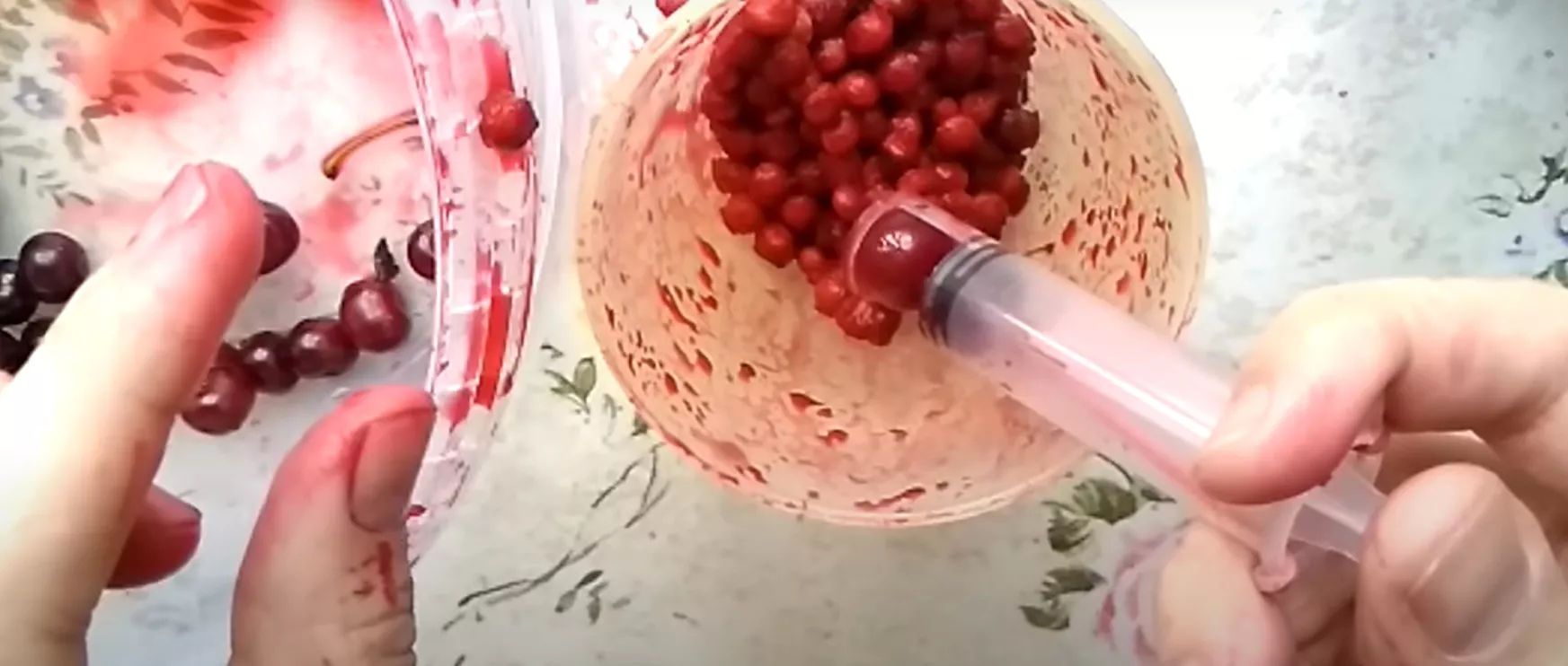 Как удалить косточки из ягод