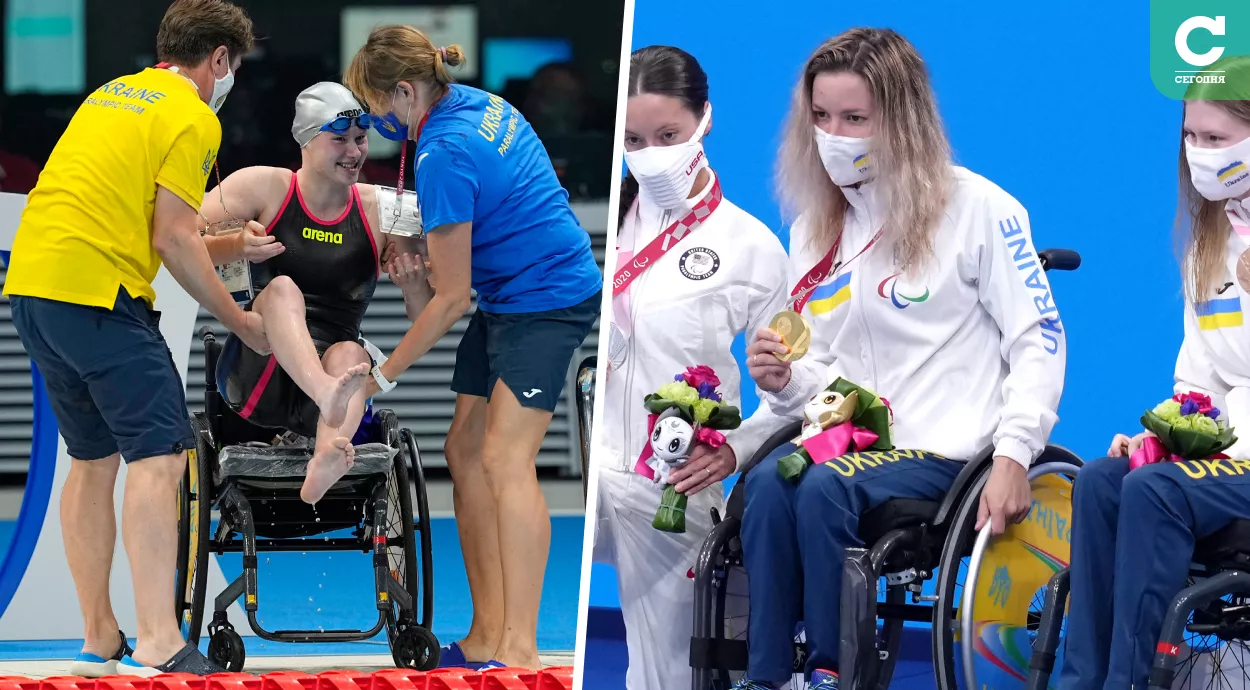 Першу золоту медаль на Паралімпіаді-2020 виграла плавчиня Єлизавета Мерешко