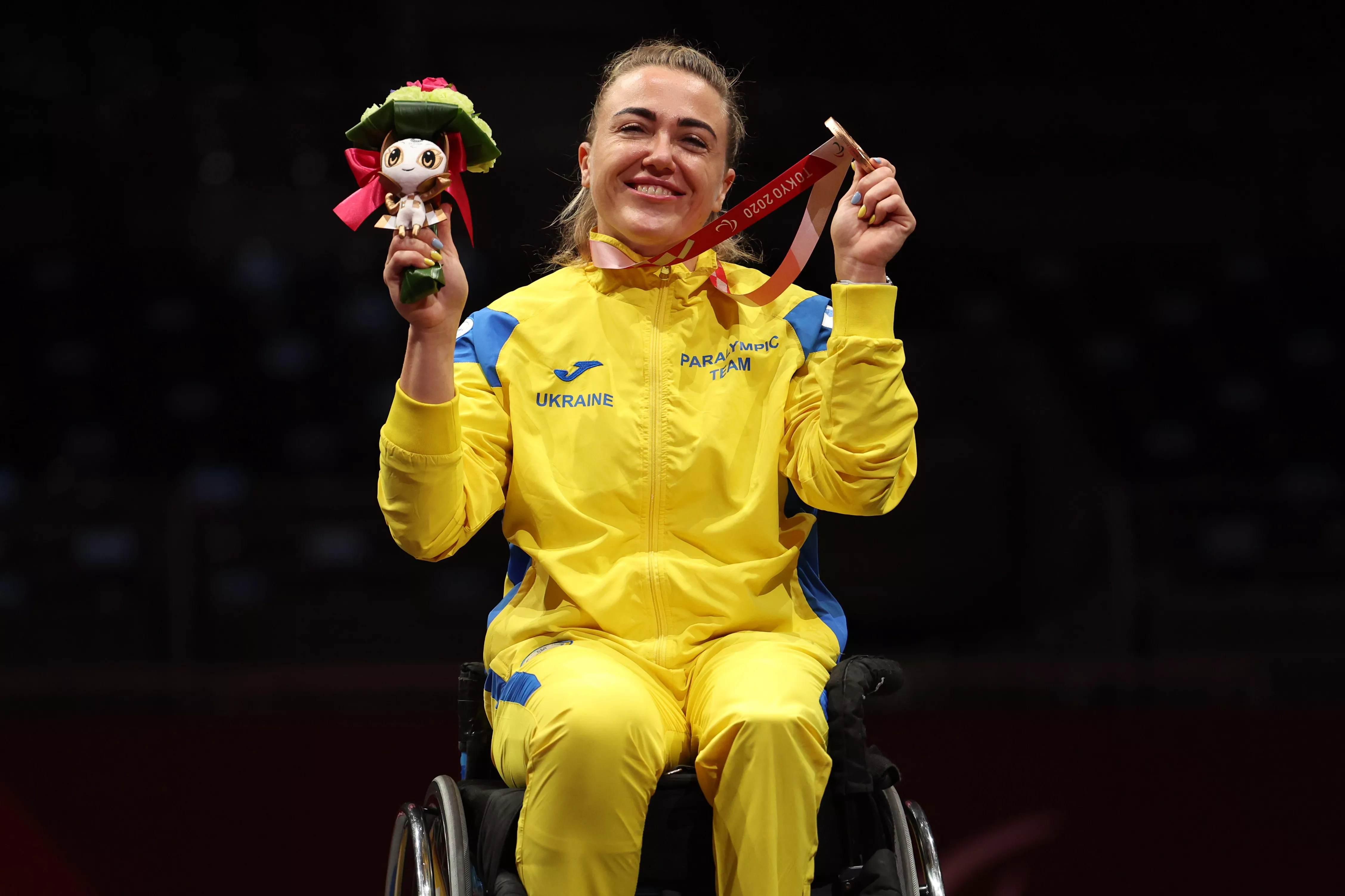 Фехтувальниця Євгенія Бреус виграла першу медаль для збірної України на Паралімпіаді-2020