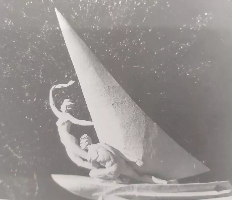 Скульптура "Яхтсмены". Фото: архив