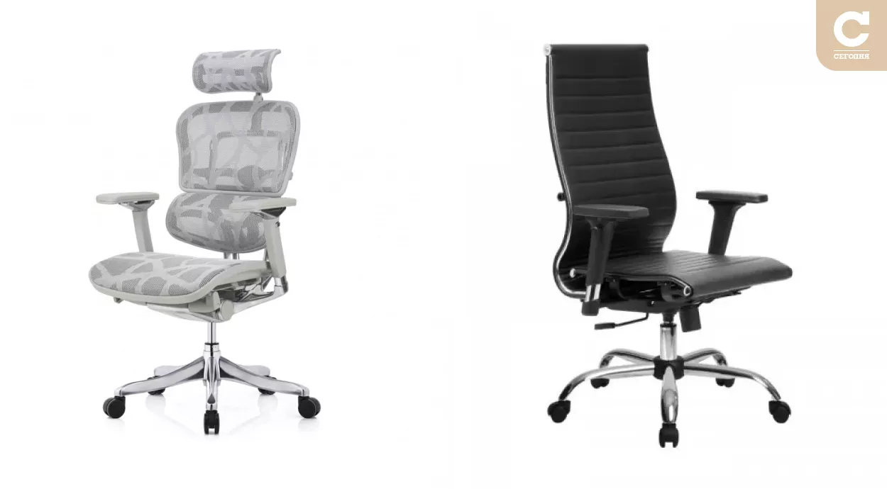 Ергономічні офісні крісла підтримають спину: ціни на них в середньому від 3500 грн до 8000 грн і вище.