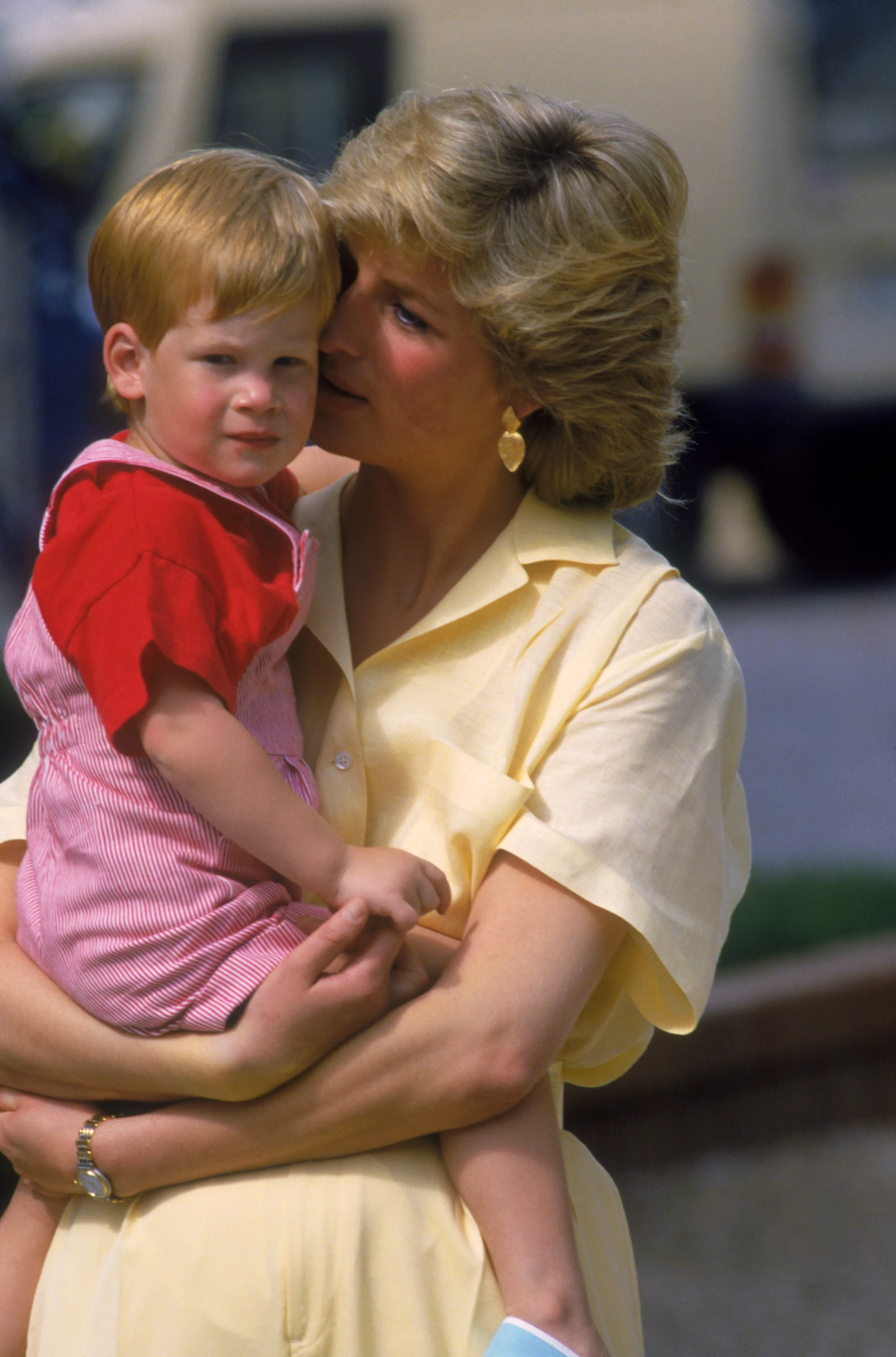 Принцесса Диана и принц Гарри, 1987 год