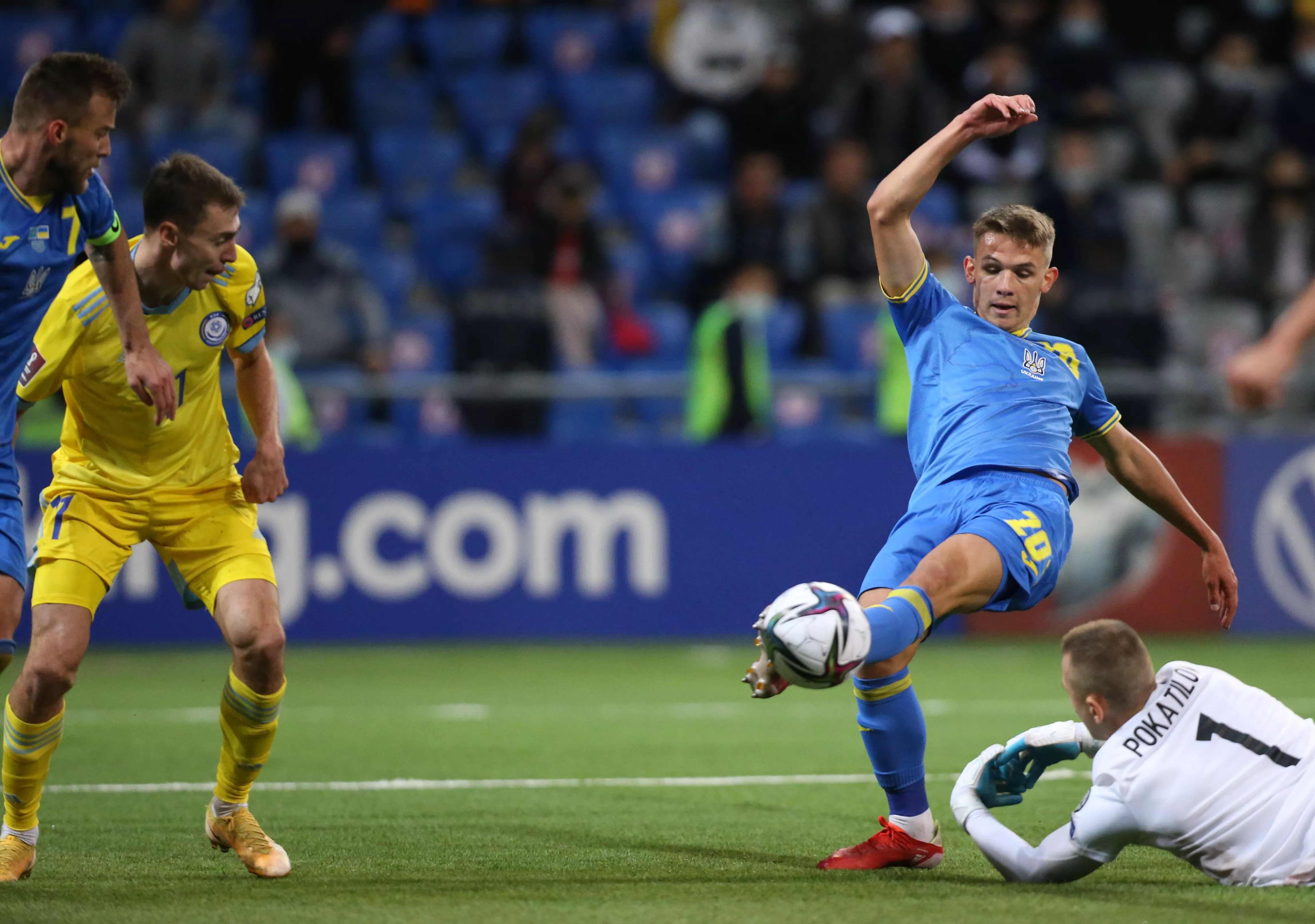 Даниил Сикан забил дебютный гол за сборную Украины