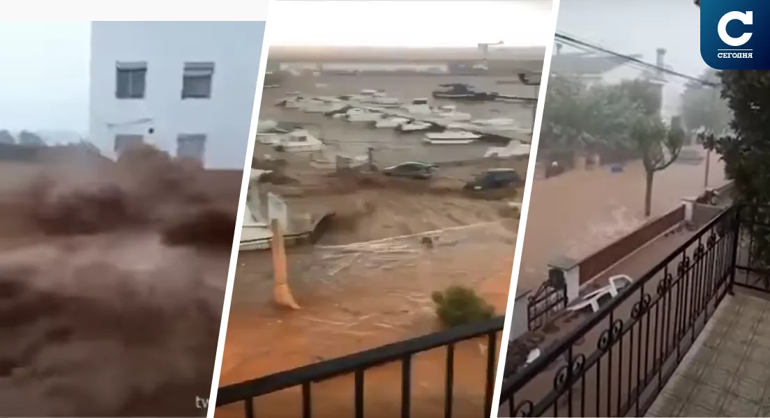 В Испании после ливня затопило несколько муниципалитетов