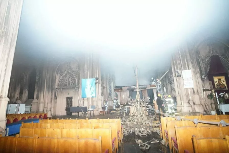 На восстановление поврежденного в результате пожара Костела святого Николая в Киеве необходимо минимум 75 миллионов гривен