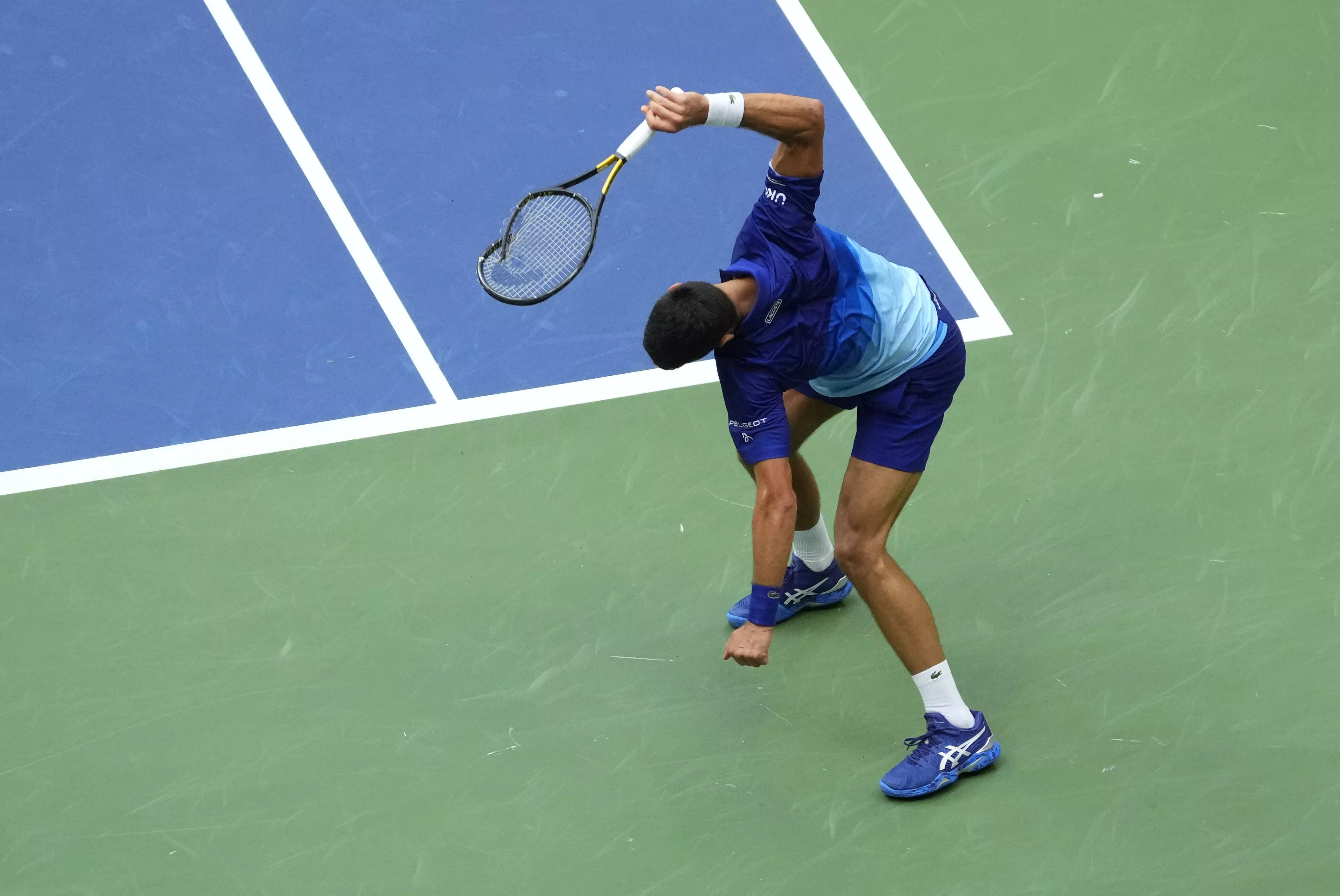 Джокович сильно расстроился проигрышу в финале US Open