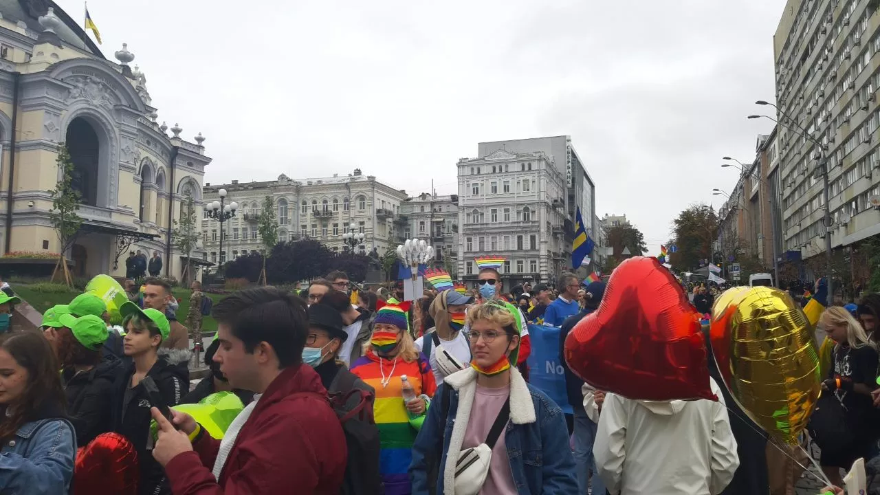 Акция ЛГБТ проходит в столице