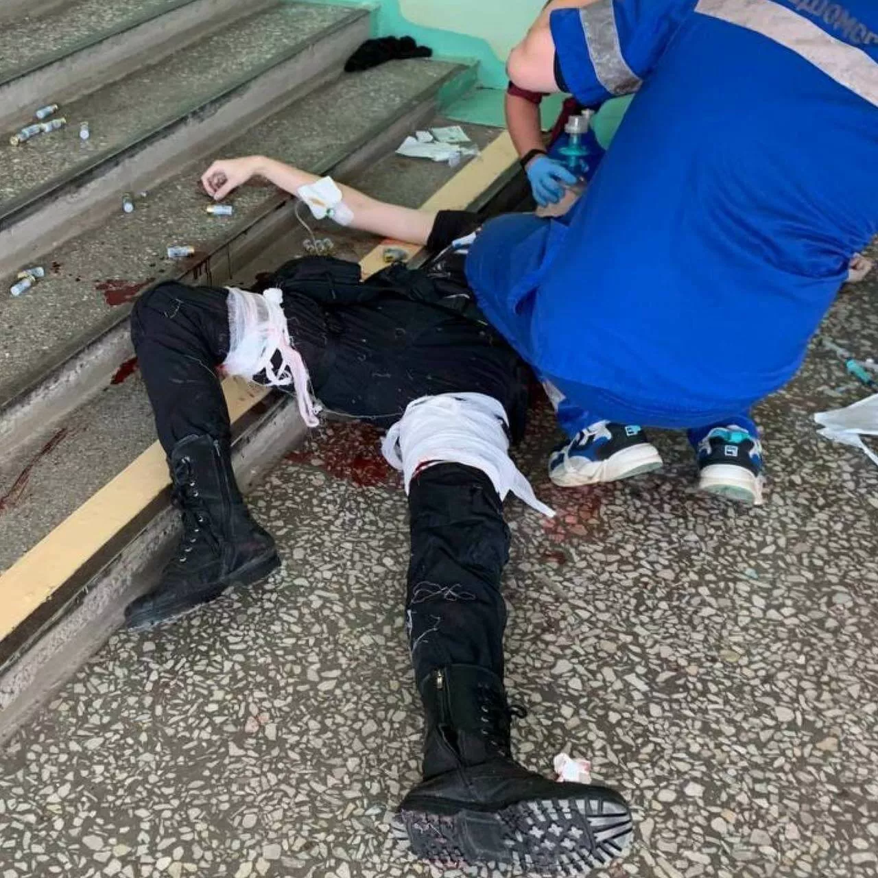 Правоохоронці ліквідували нападника на університет Пермі/Фото: Медуза