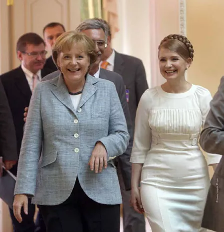 Ангела Меркель выступила в защиту Юлии Тимошенко