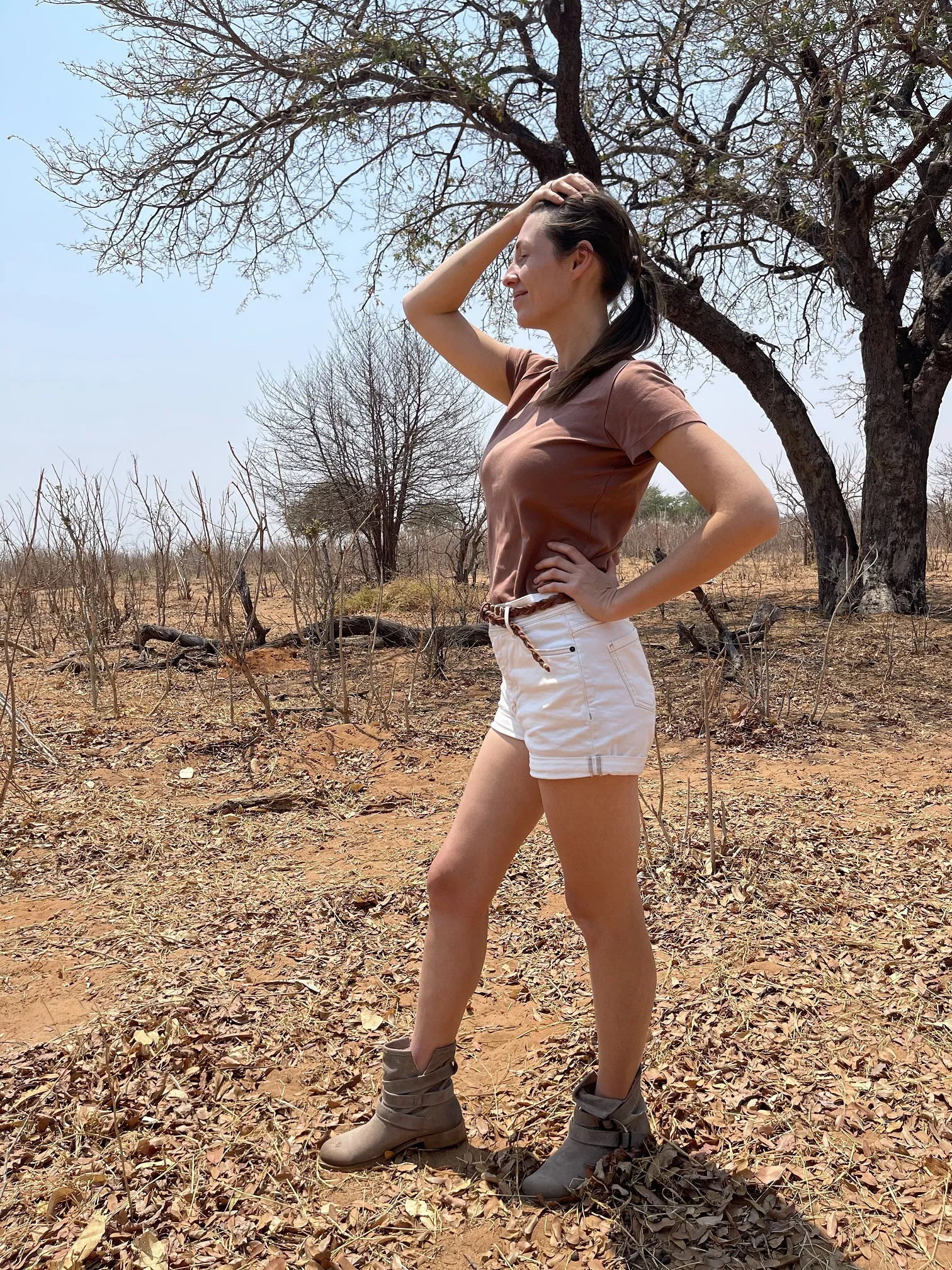 Дарья Ковтун изучает Ботсвану