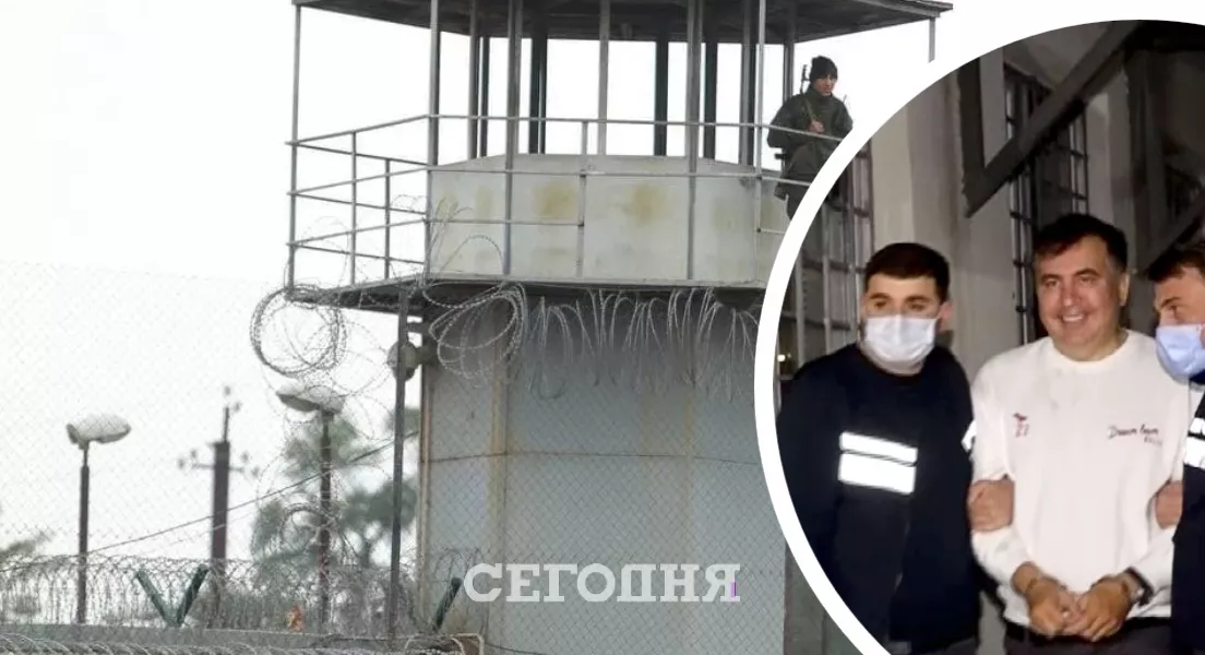 В тюрьме Рустави Михаил Саакашвили не намерен принимать медицинскую помощь / Коллаж "Сегодня"