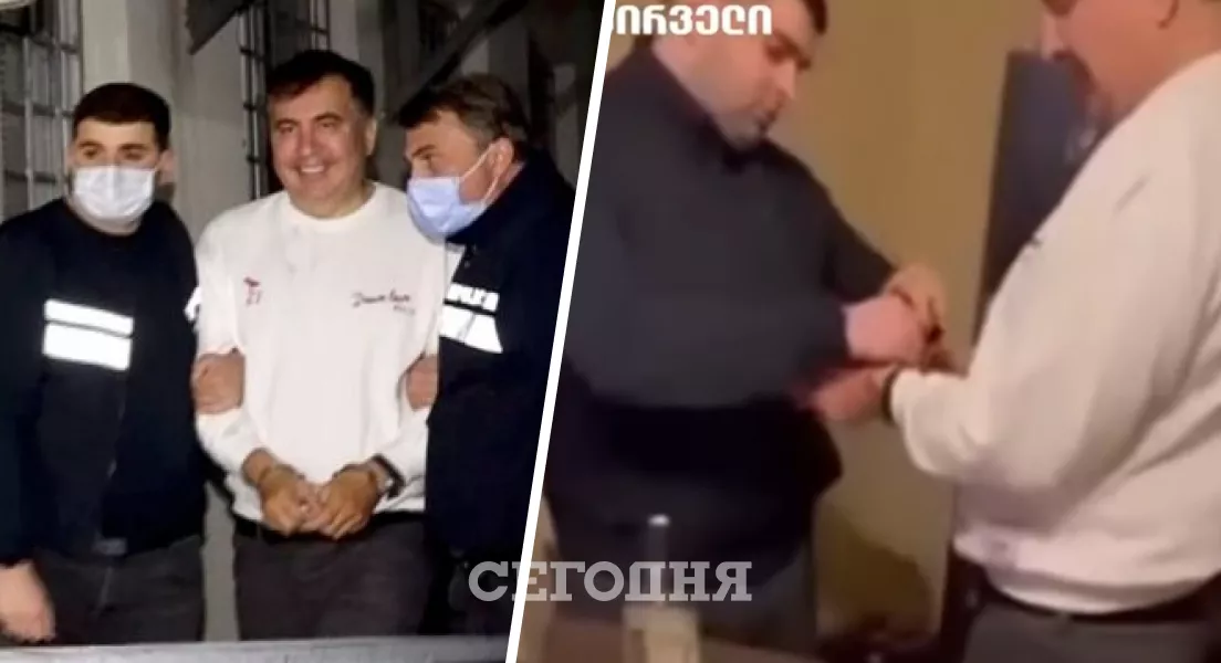 Саакашвили задержали 1 октября. Фото: коллаж "Сегодня"