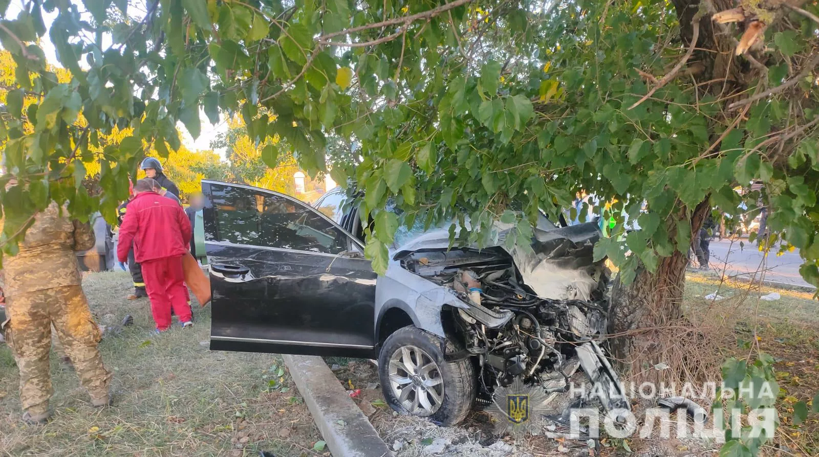 ДТП спровокував водій автомобіля Lexus/Фото: ГУНП в Одеській області