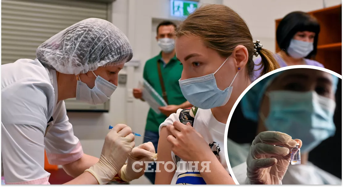 В Украине продолжается вакцинация