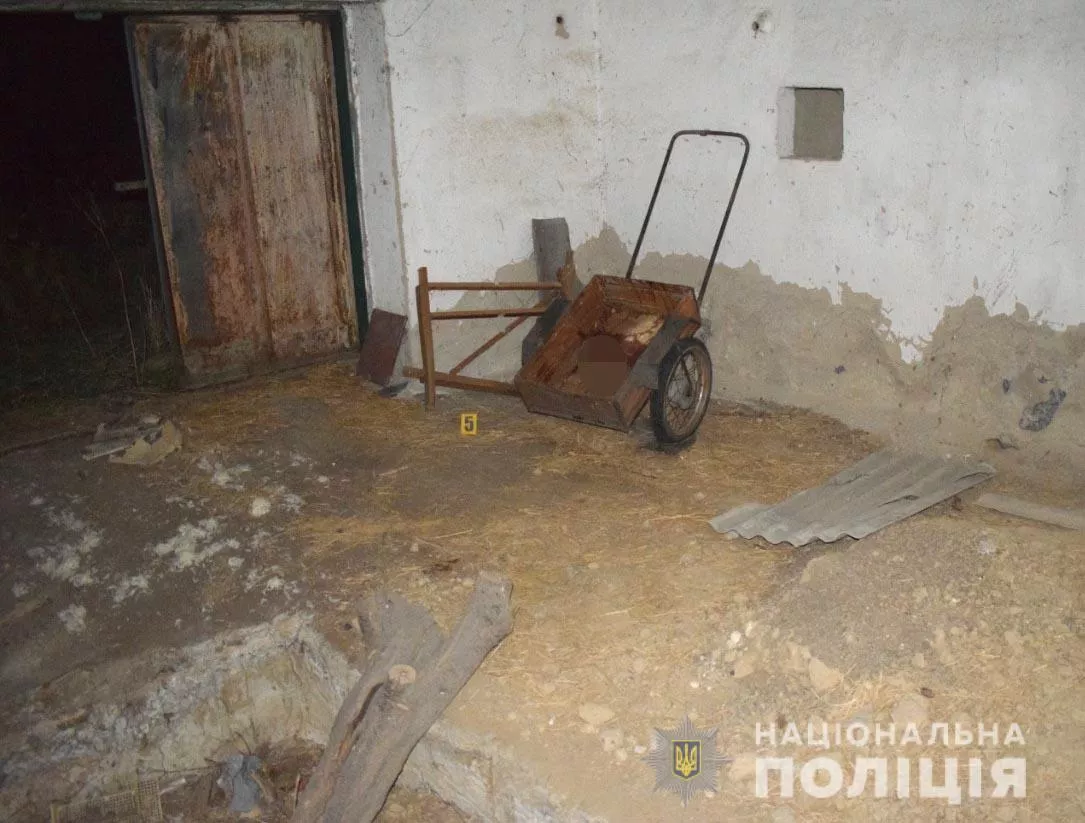 Место, где произошло убийство. Фото: ГУ НП Украины