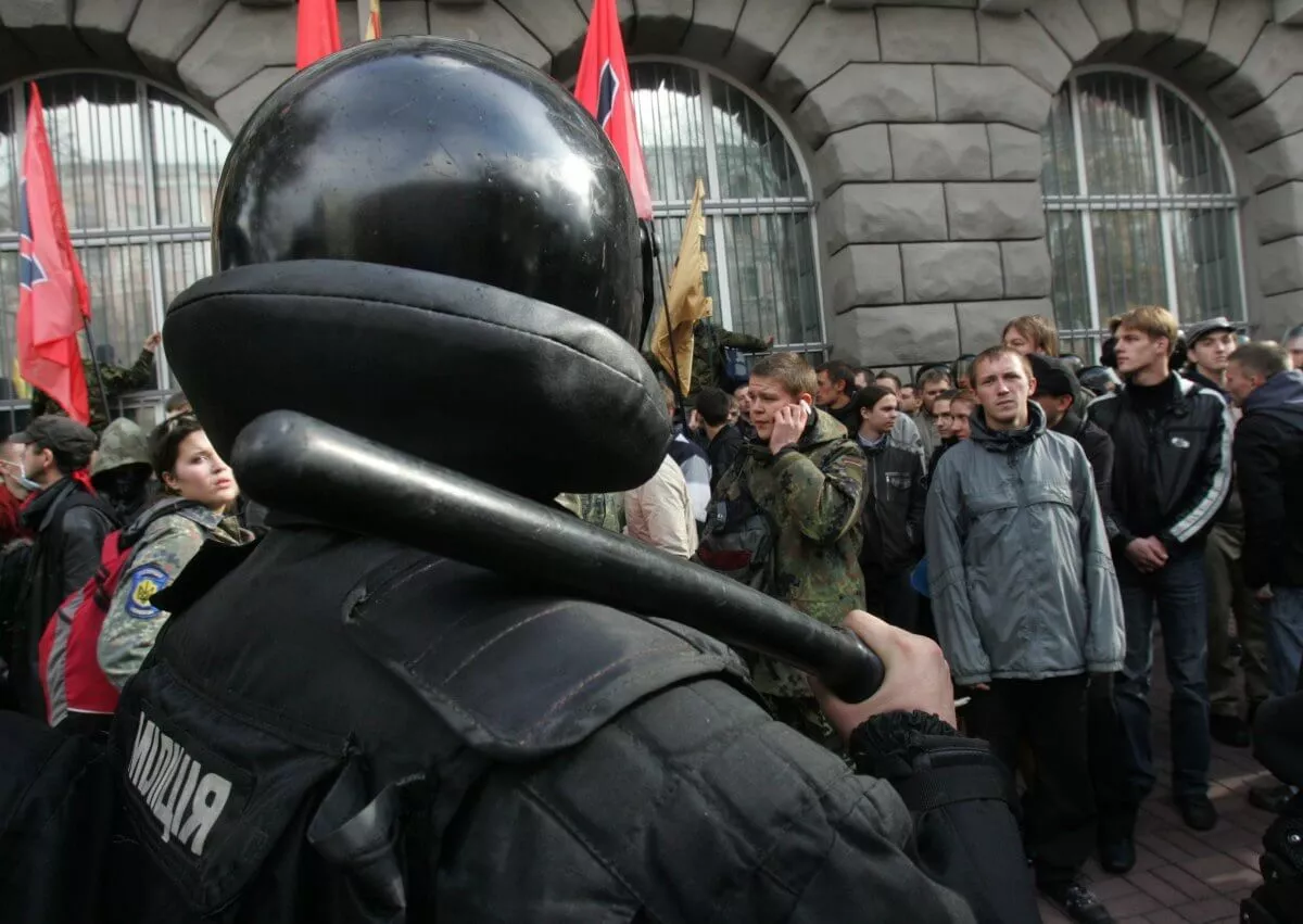 У 2008 році було затримано більше сотні учасників маршу. Фото: Уніан