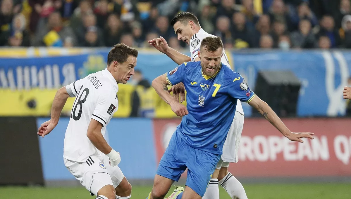 Останній матч в групі Україна зіграє проти Боснії