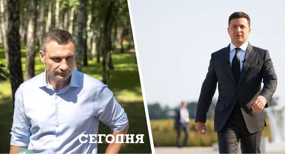 Кличко розповів журналістам, що з ним поговорив президент України / Колаж "Сьогодні"
