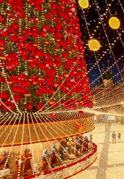 Головна ялинка країни 2022 року. Фото: організаторів новорічного свята на Софійській площі