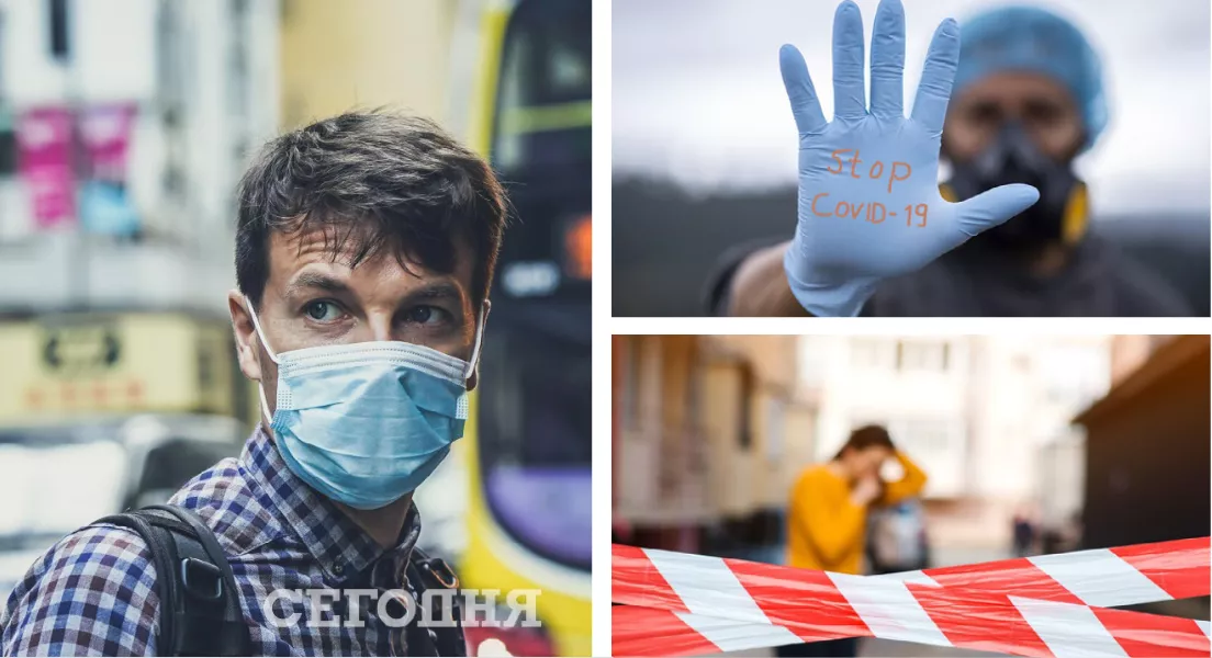 Захворюваність коронавірусом в Україні зростає. Фото: колаж "Сьогодні"
