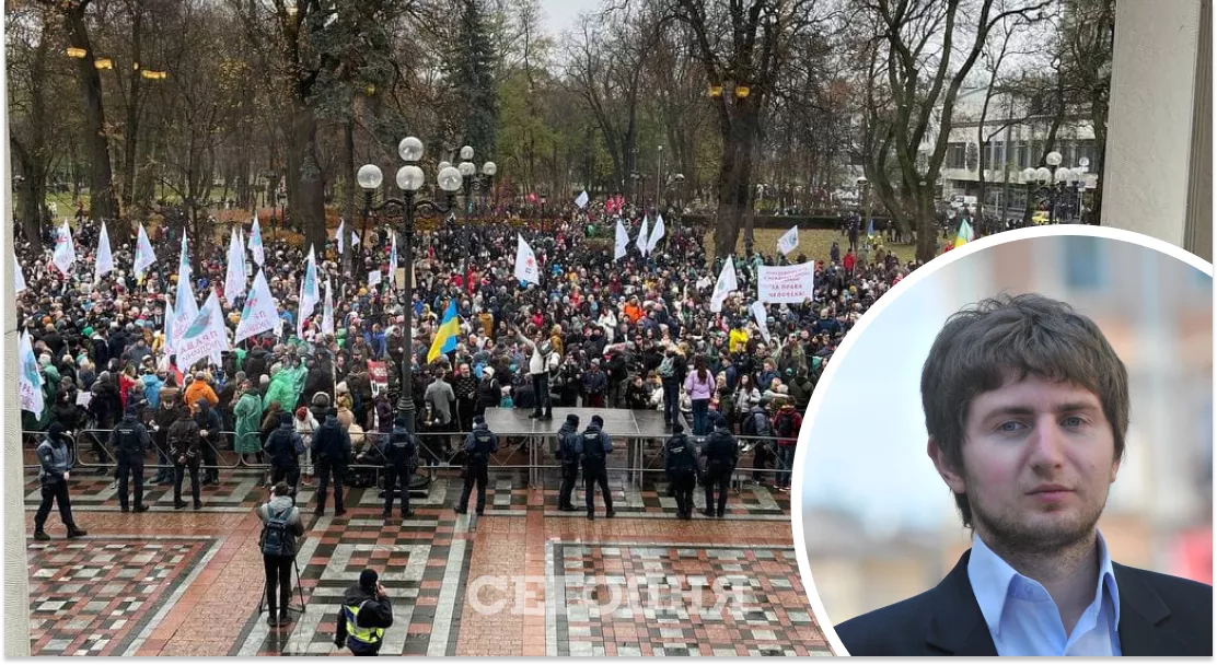 Остап Стахив долгое время анонсировал митинг в столице