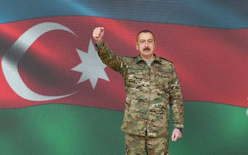 Ильхам Алиев: "Шуша наша! Карабах – это Азербайджан!". Фото: скриншот
