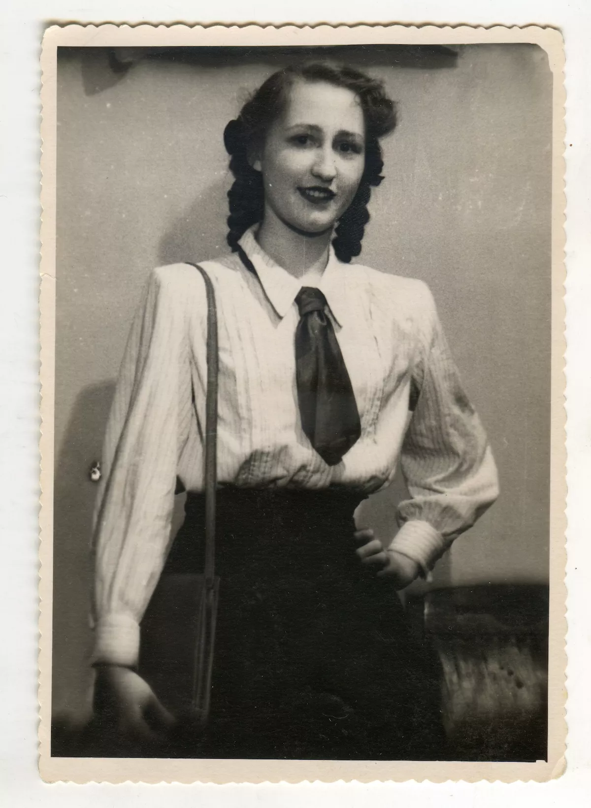 Тамара Лубенець за часів студентства в КПІ. Київ, 1951 рік. Фото надав Серій Гриненко
