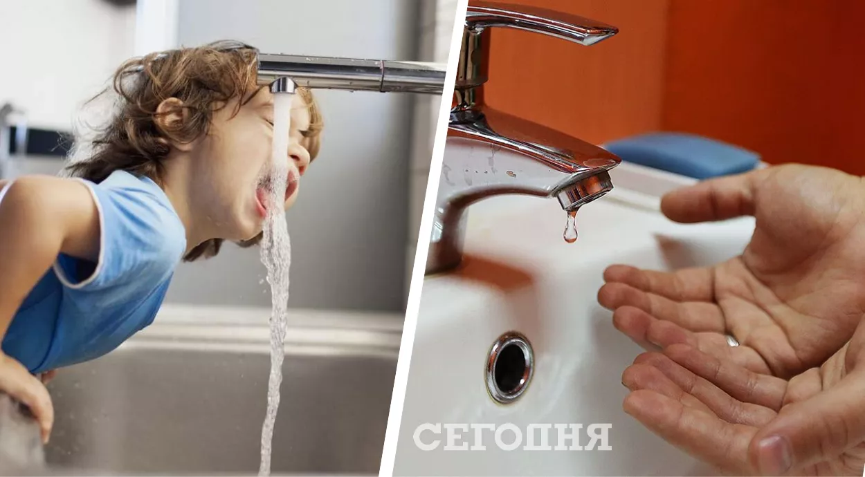 В Киеве отключат воду. Фото: коллаж "Сегодня"