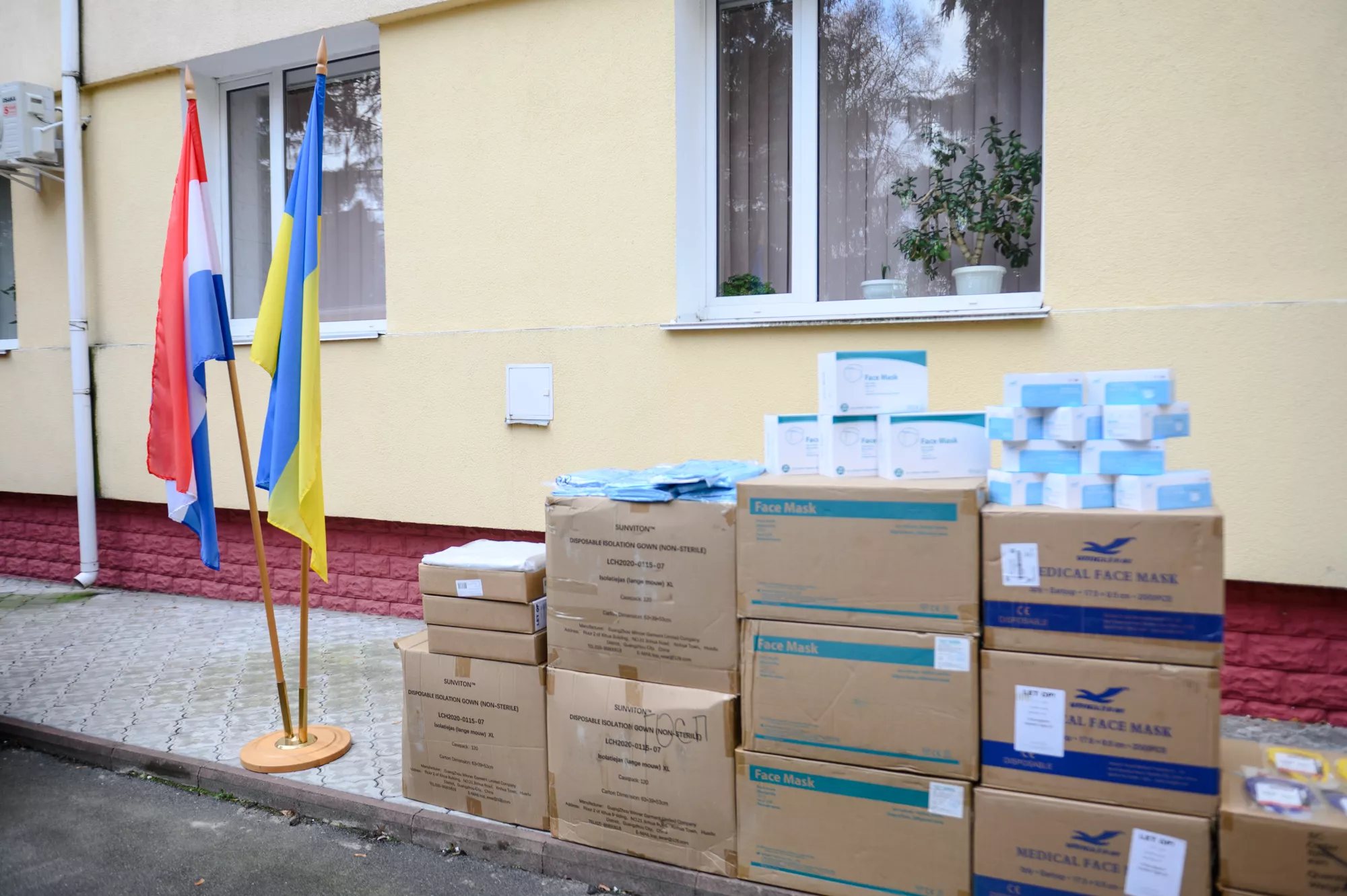 Прикордонники отримали допомогу від Нідерландів. Фото: прес-служба Посольства Королівства Нідерланди в Україні