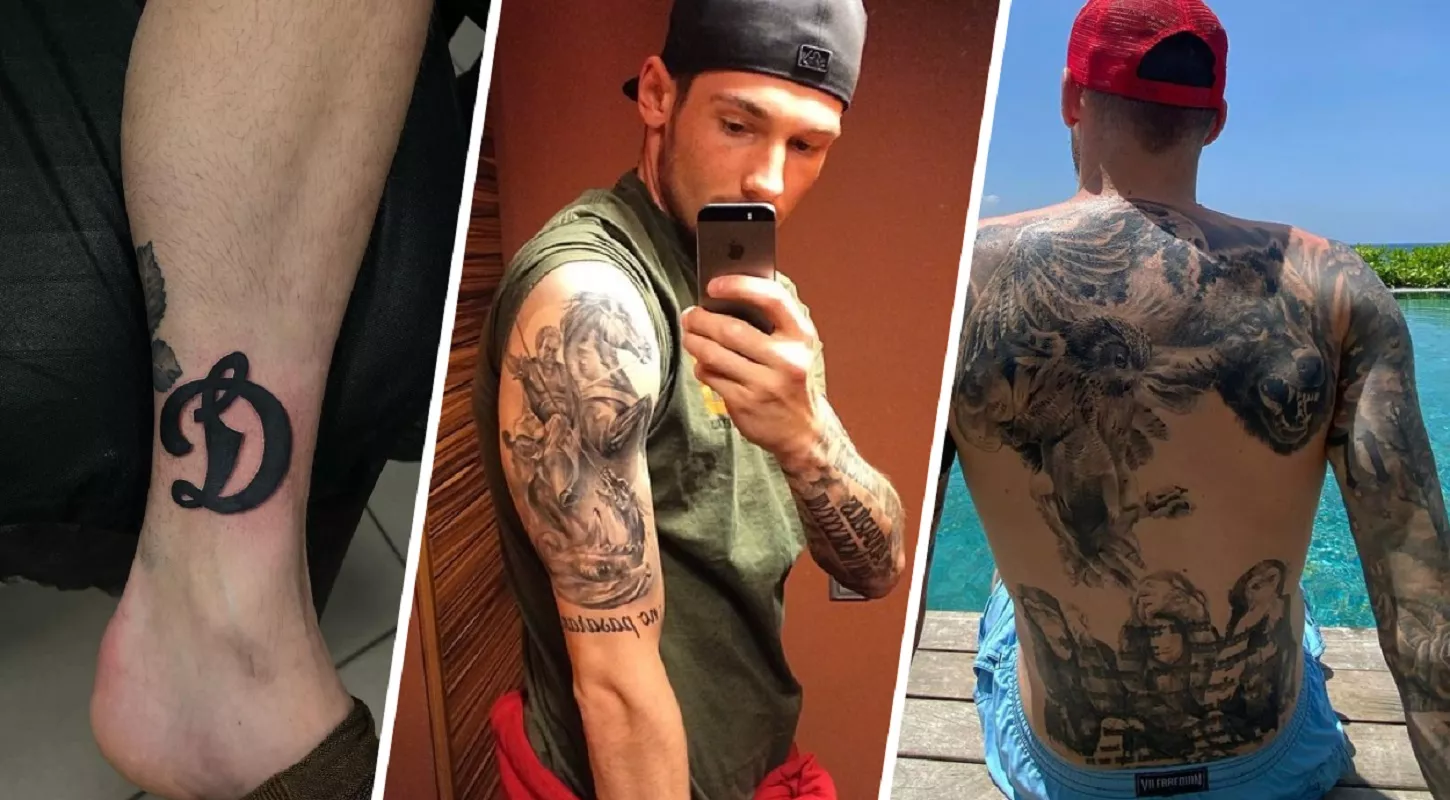 Денис Бойко и его татуировки