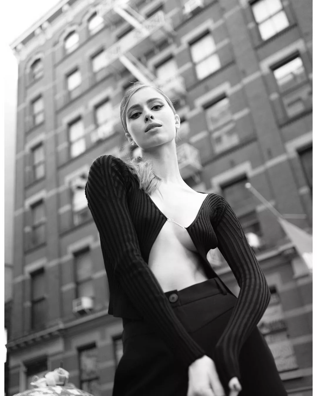 Соня Евдокименко позировала для фотосета в Нью-Йорке.