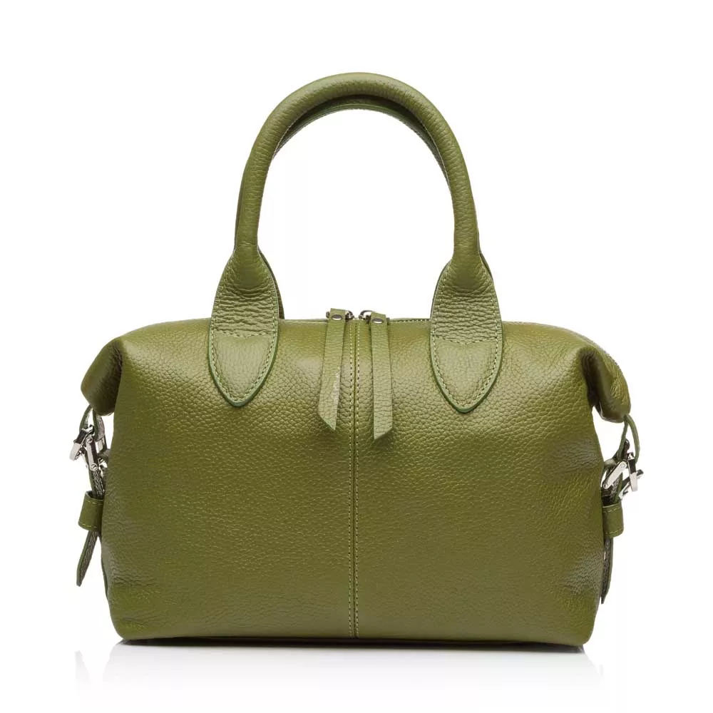 Женская сумка-саквояж из натуральной кожи за 2 380 грн (цена раньше 2 800 грн)