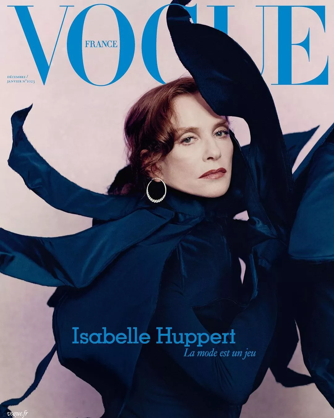 Ізабель Юппер у зйомці для французького Vogue