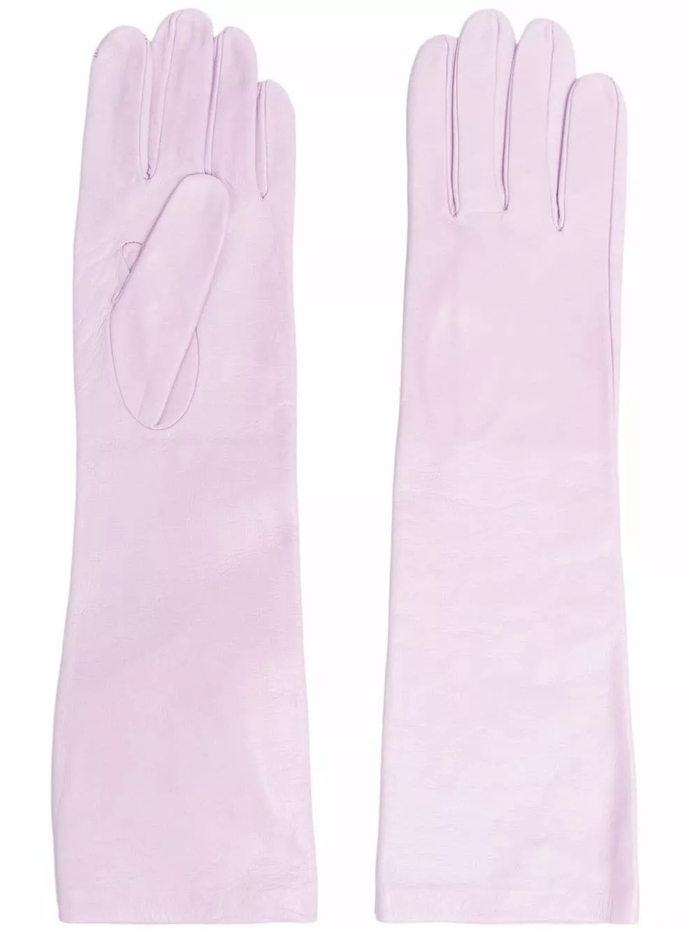 Однотонные кожаные перчатки Jil Sander 9680 грн
