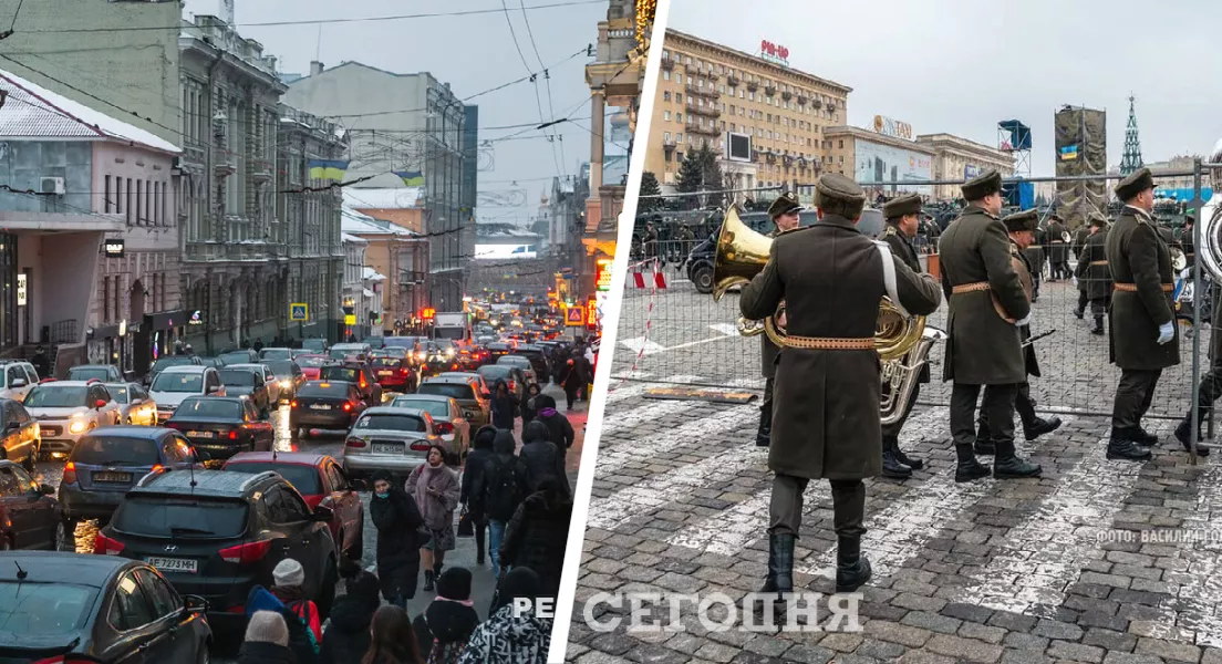 Харьков войска. Харьков Майдан свободы.