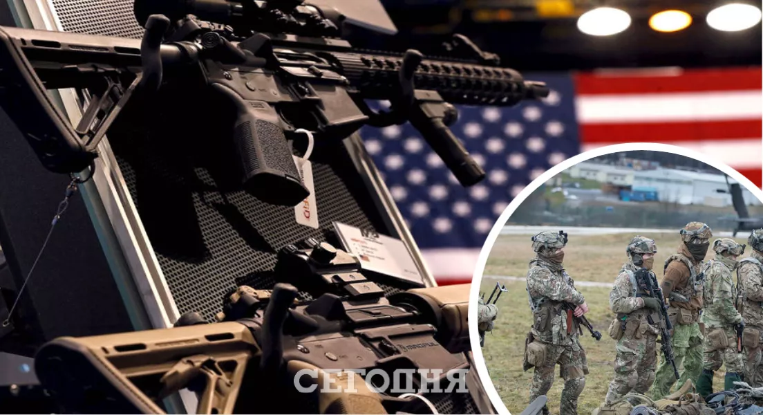 Украина ждет американское вооружение/Коллаж: Сегодня