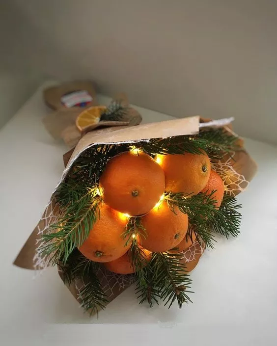 Як використовувати мандарини на Новий рік / Фото: pinterest 
