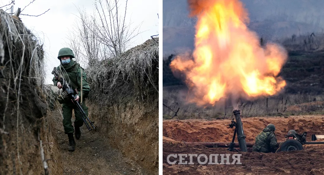 Боевики не востоке не прекращают обстреливать украинские позиции/Коллаж: "Сегодня"