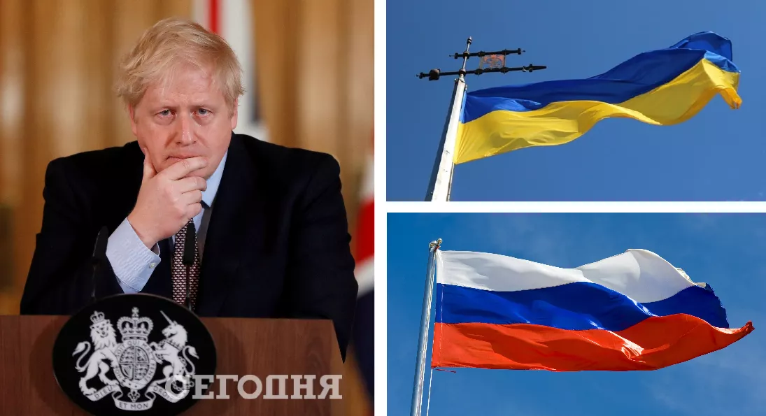 Борис Джонсон предупредил РФ о последствиях в случае нападения на Украину/Коллаж: "Сегодня"