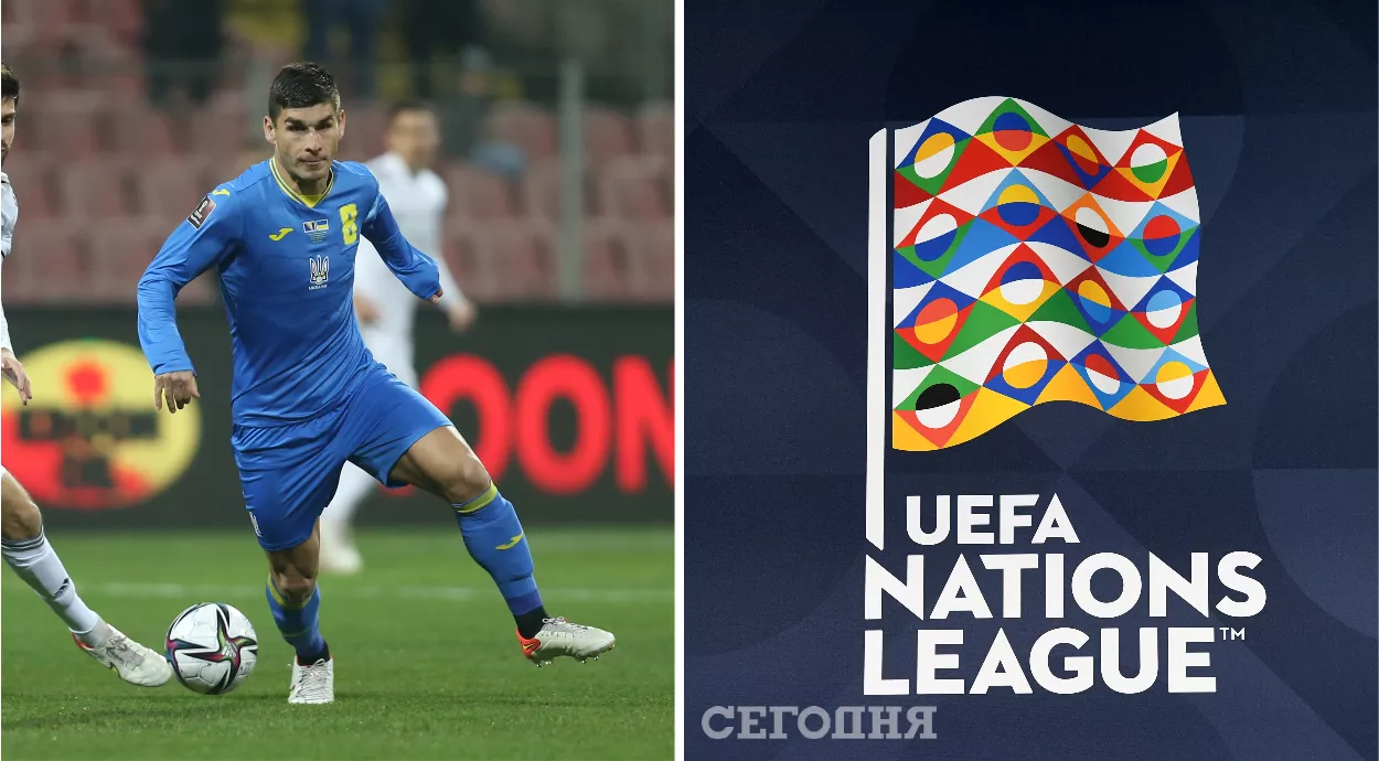 Украина выступит в дивизионе B Лиги наций