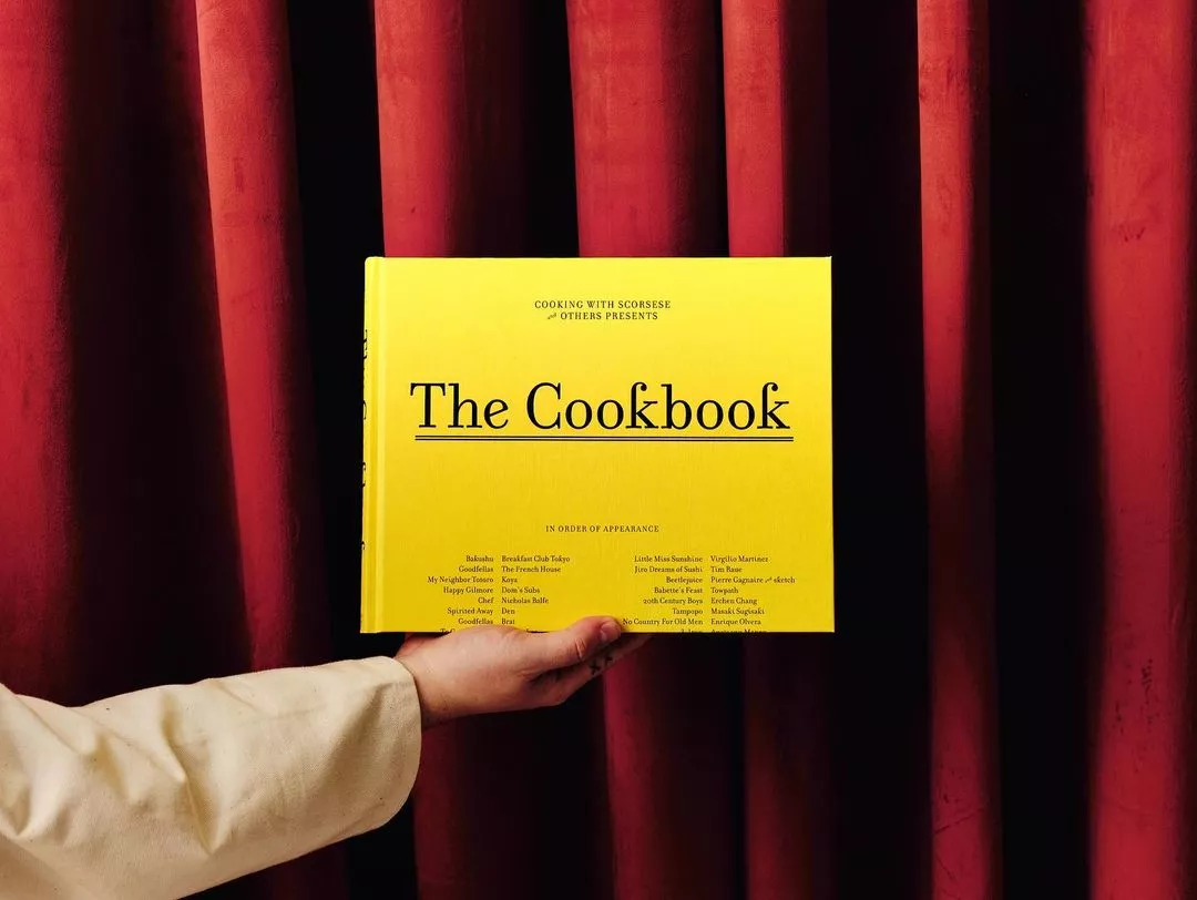 Книга The Cookbook с рецептами из любимых фильмов