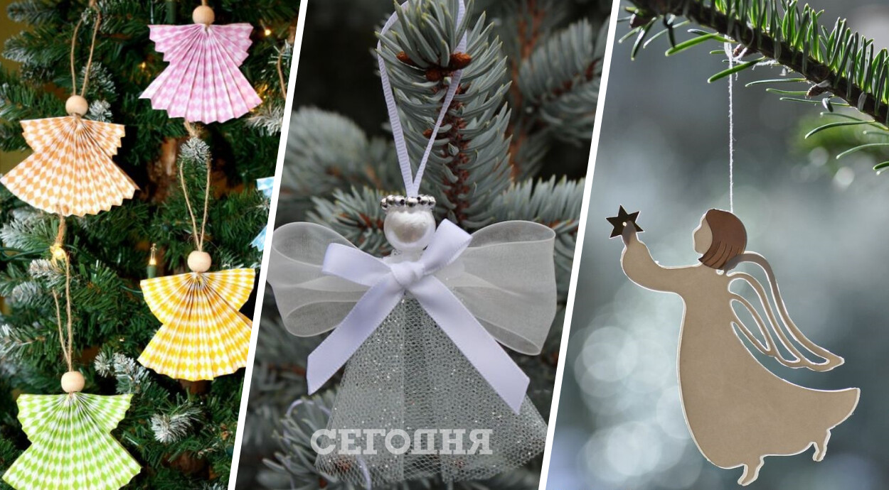 Рождественские ангелы своими руками — prachka-mira.ru