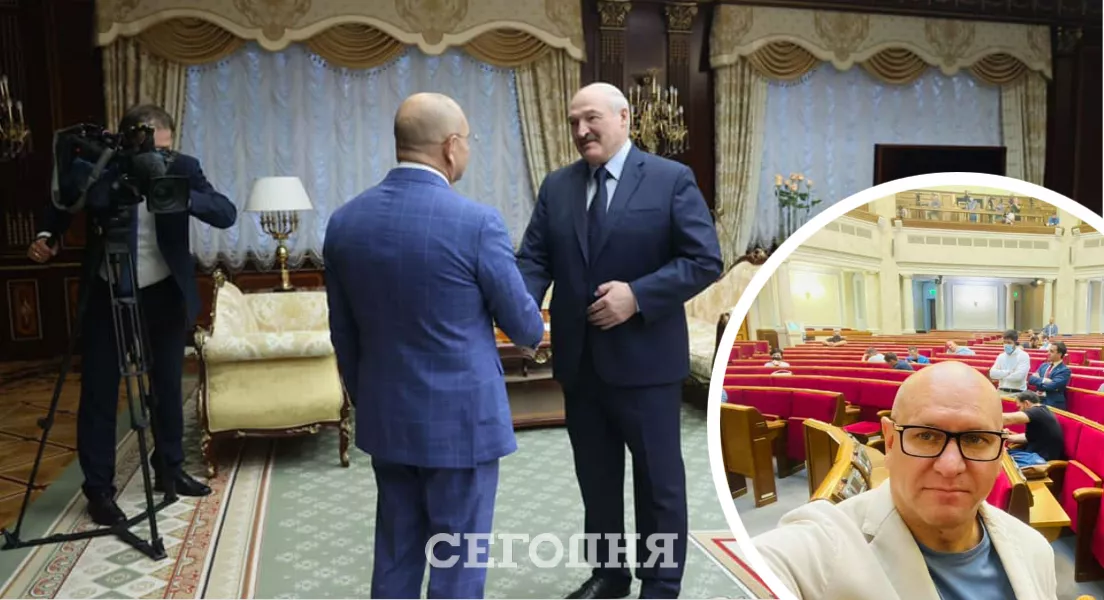 Евгений Шевченко весной побывал в гостях у диктатора Лукашенко/Коллаж: "Сегодня"