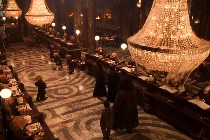 Підлога у банку з "Гаррі Поттера".