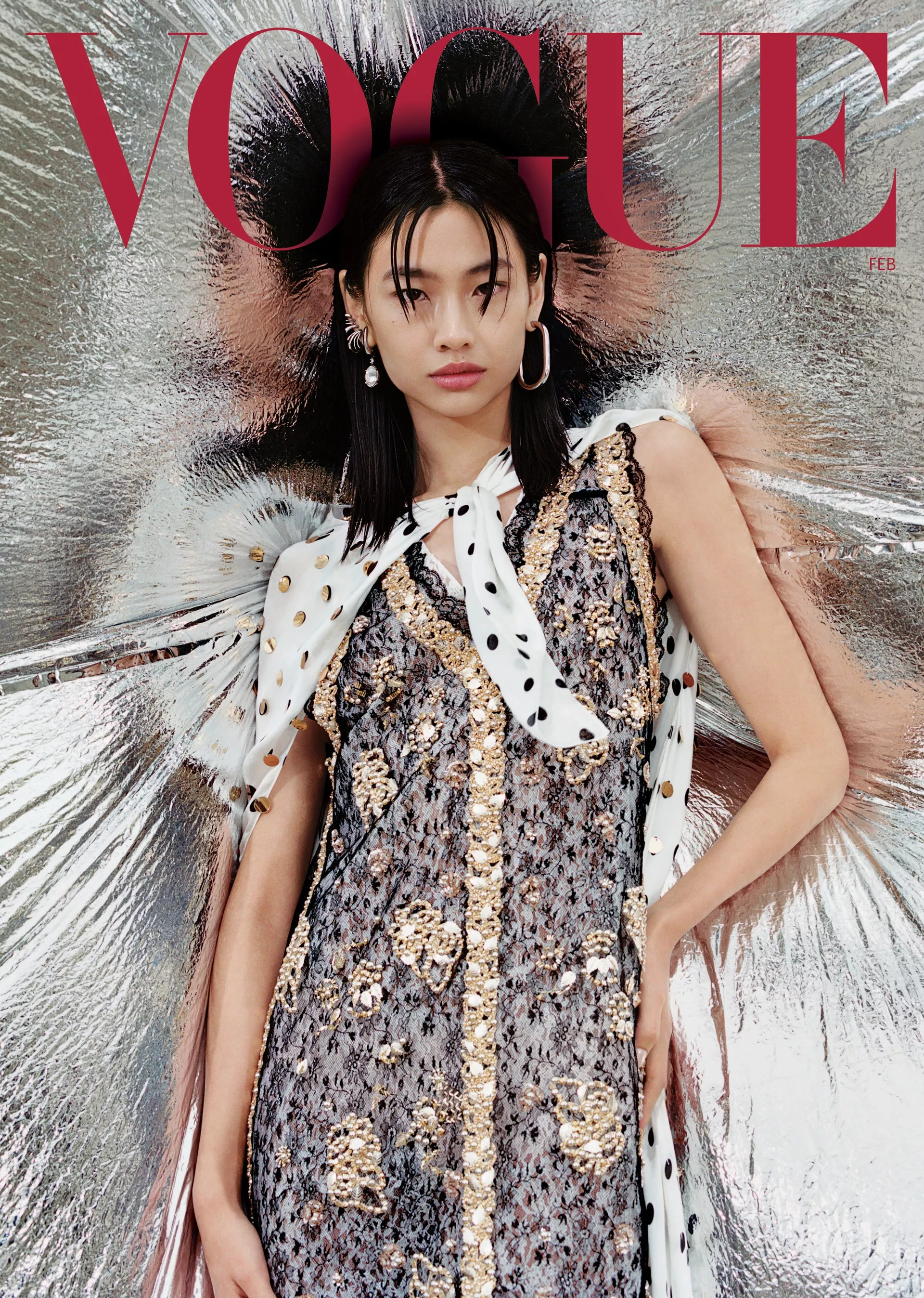 Хо Ен Чон на обложке февральского номера американского Vogue