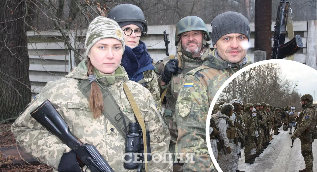 Навчання тероборони будуть націлені на відпрацювання дій у разі вторгнення РФ в Україну / Колаж "Сьогодні"