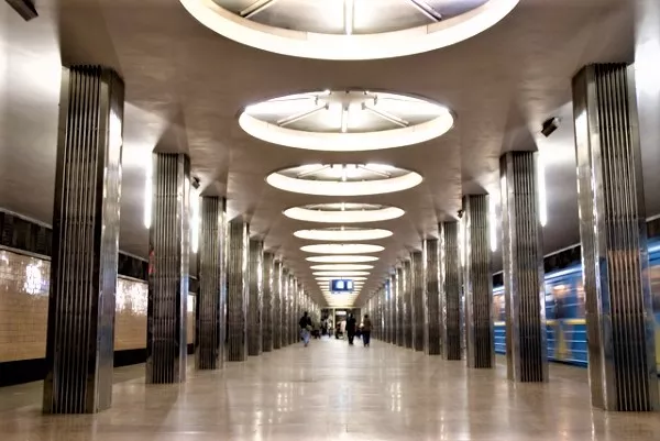 Станция "Берестейская"/Фото: Киевский метрополитен