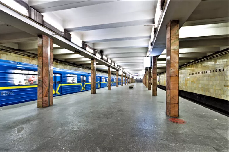 Станция "Контрактовая площадь"/Фото: Киевский метрополитен