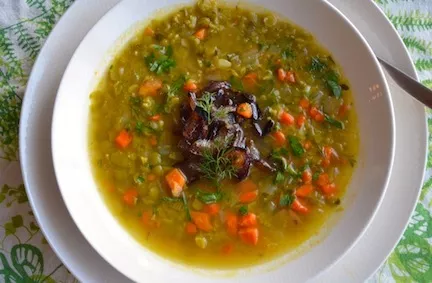 Danish pea soup