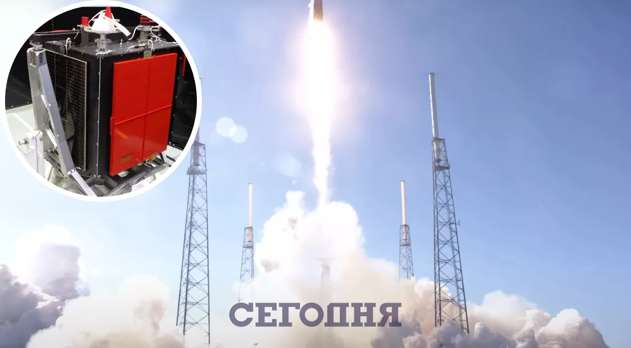 Український супутник вирушив працювати в космос/Колаж: "Сьогодні"